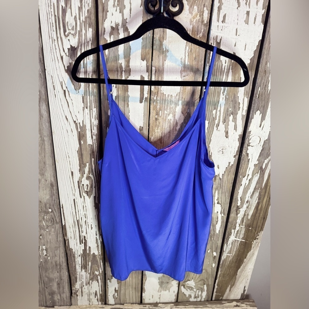 Lilly Pulitzer PIXIE TOP Tank Iris Blue Size XL NWT STYLE  # 23150